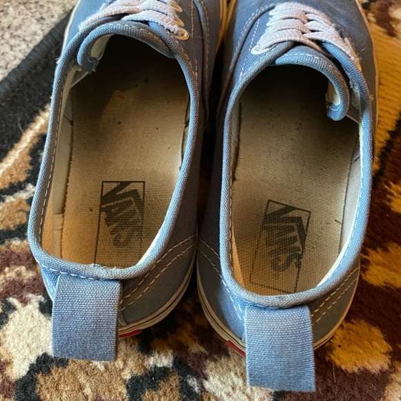 Blue Kids Vans Shoes - Picture 3 of 6